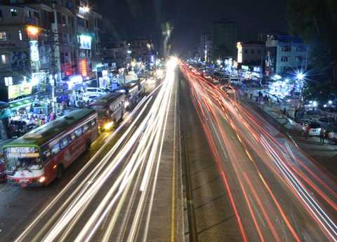 Yangon Night Light